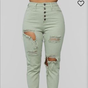 Fashion nova jeans size 1